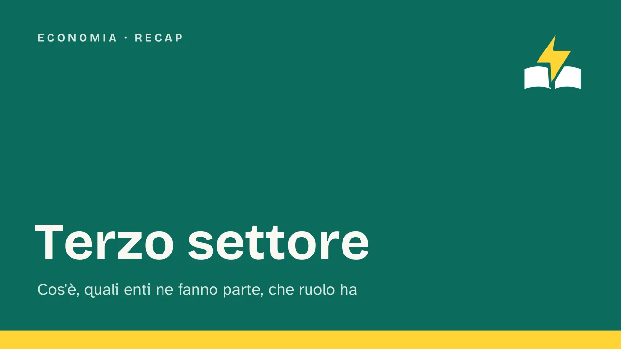 Slide 1 della presentazione su Terzo settore: Terzo settore