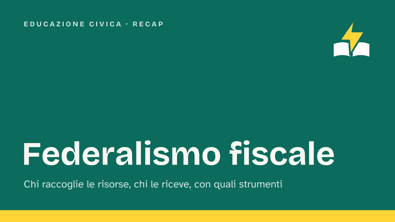 Slide 1 della presentazione su Federalismo fiscale: Federalismo fiscale