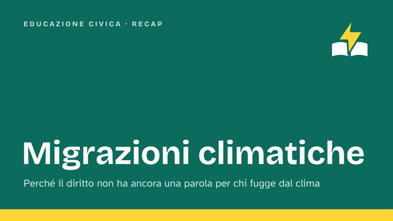 Slide 1 della presentazione su Migrazioni climatiche: Migrazioni climatiche