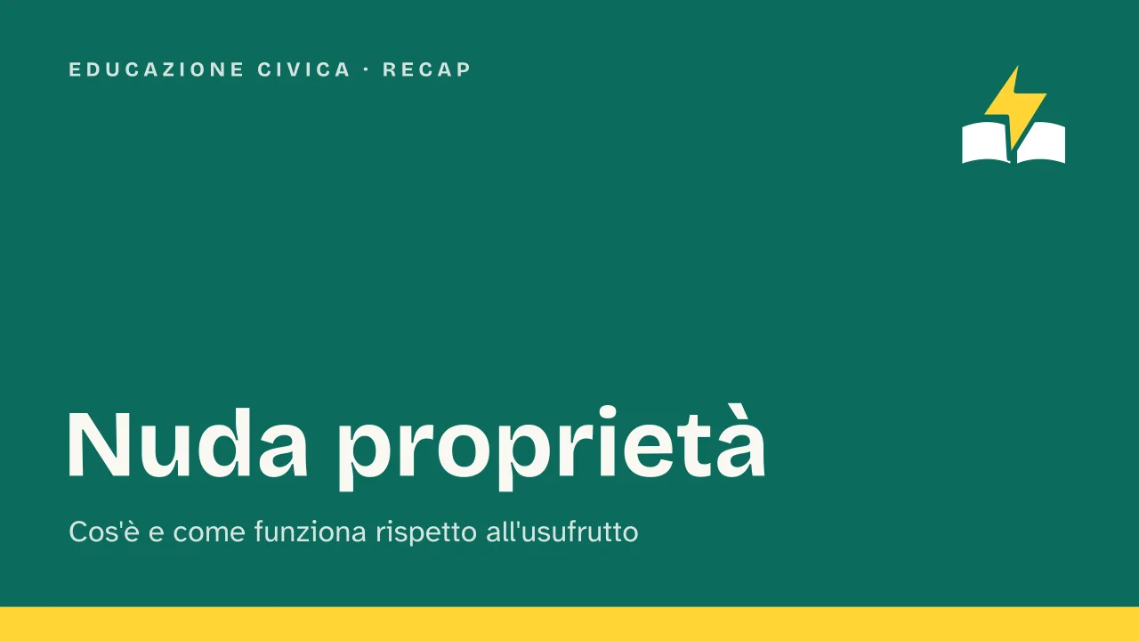 Slide 1 della presentazione su Nuda proprietà: Nuda proprietà