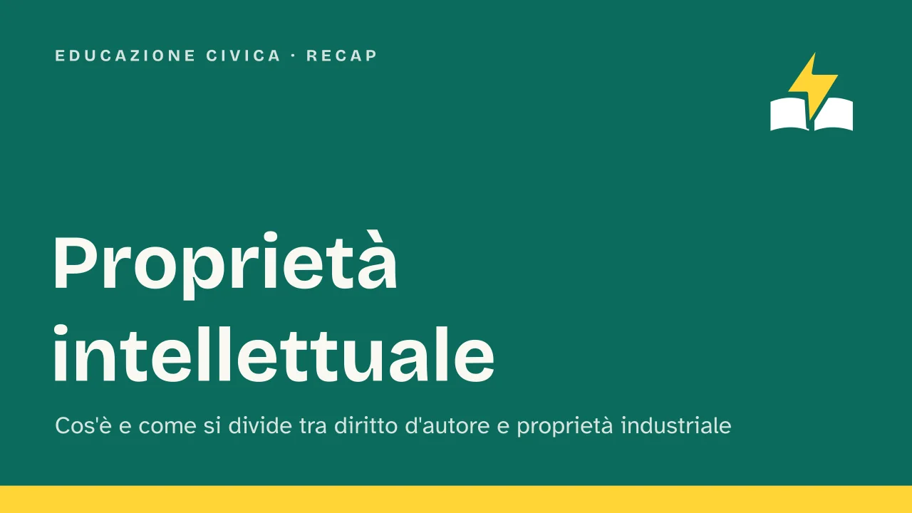 Slide 1 della presentazione su Proprietà intellettuale: Proprietà intellettuale