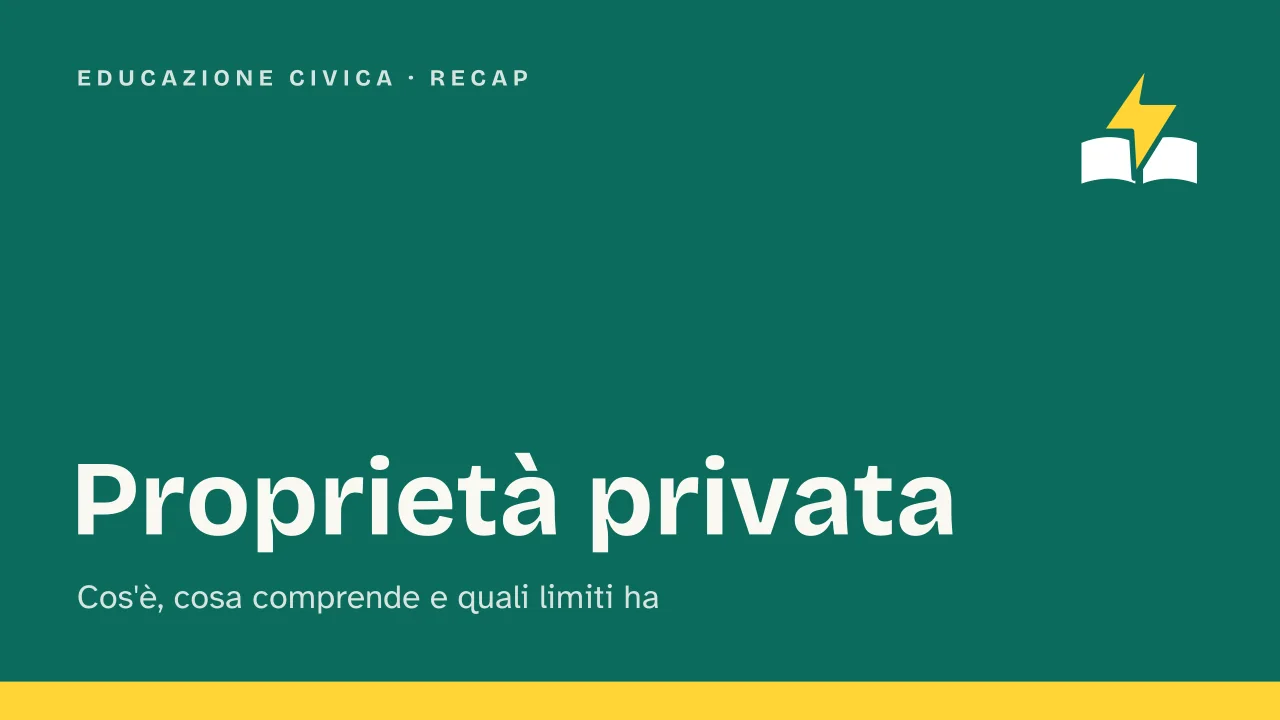 Slide 1 della presentazione su Proprietà privata: Proprietà privata