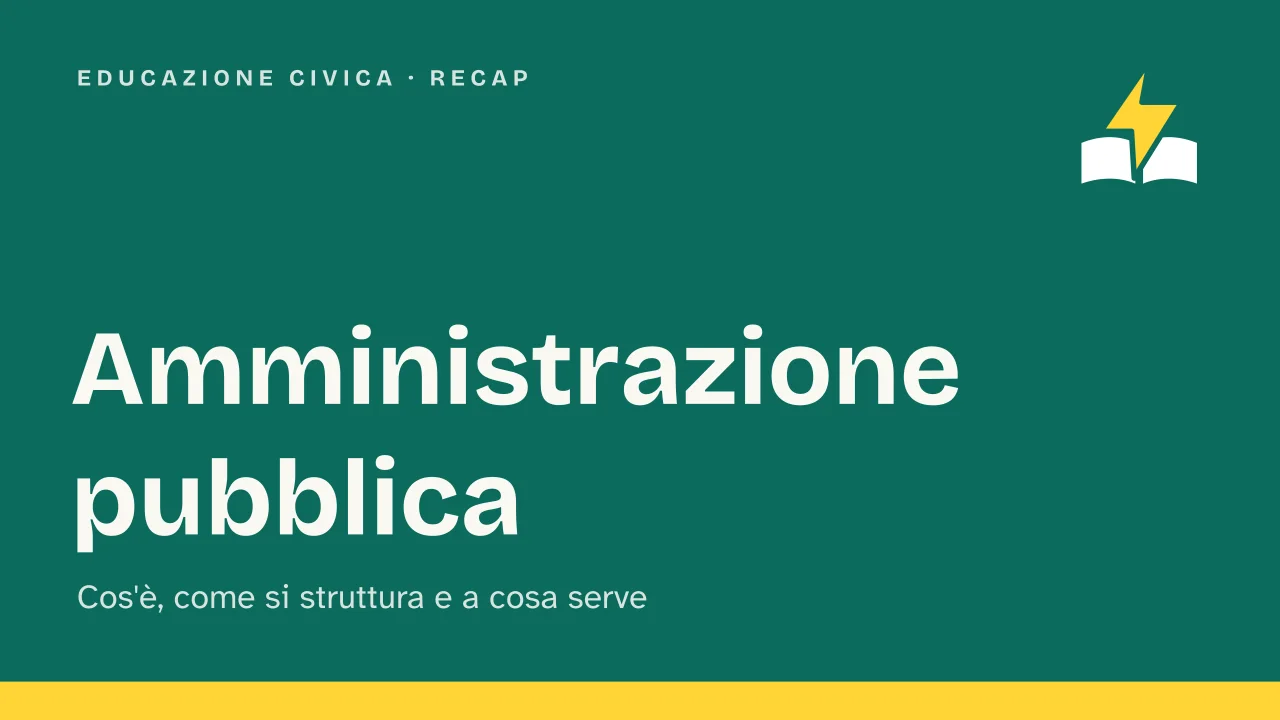 Slide 1 della presentazione su Amministrazione pubblica: Amministrazione pubblica