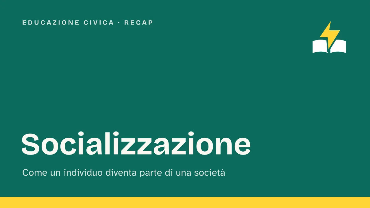 Slide 1 della presentazione su Socializzazione: Socializzazione