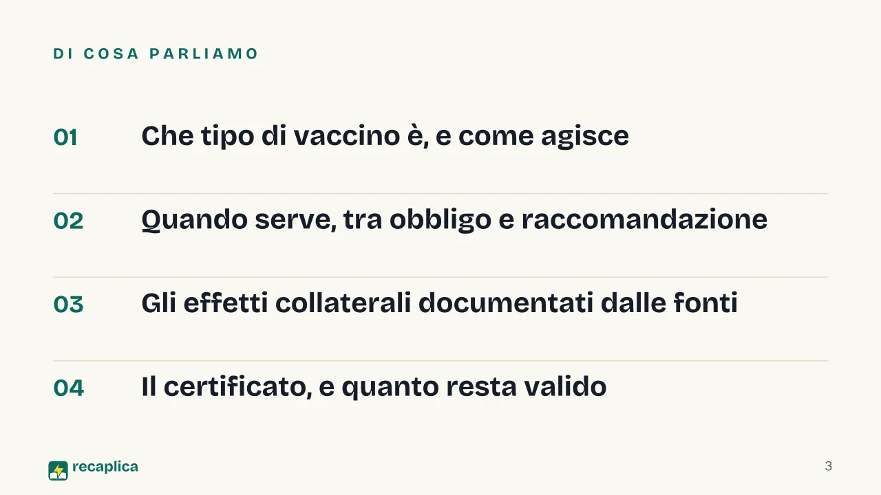 Slide 3 della presentazione su Vaccino febbre gialla: Di cosa parliamo