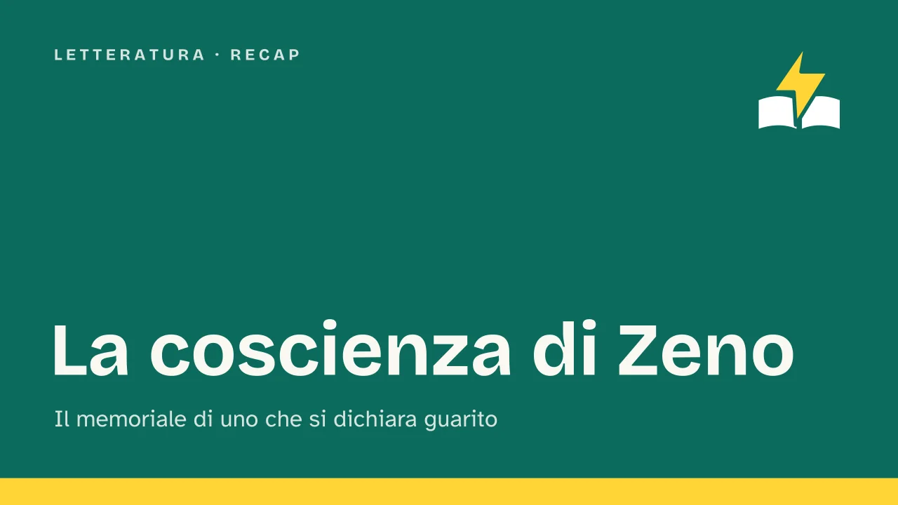 Slide 1 della presentazione su La coscienza di Zeno: La coscienza di Zeno