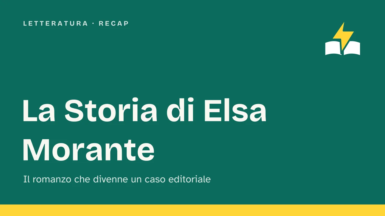 Slide 1 della presentazione su La Storia di Elsa Morante, trama e caso editoriale: La Storia di Elsa Morante