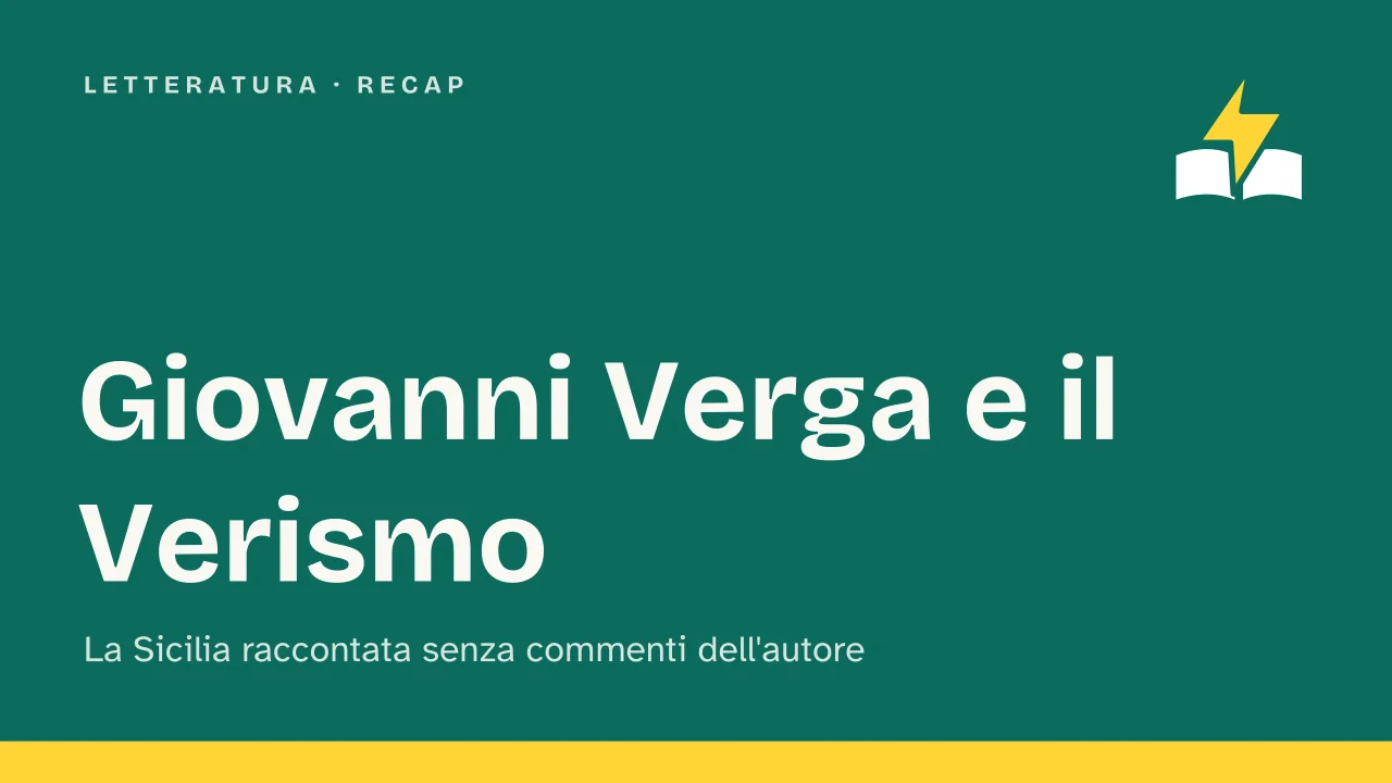 Slide 1 della presentazione su Giovanni Verga e il Verismo: Giovanni Verga e il Verismo