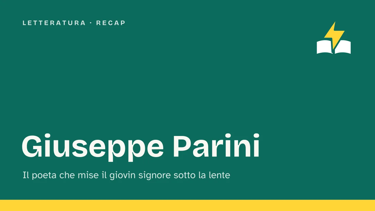Slide 1 della presentazione su Giuseppe Parini: Giuseppe Parini