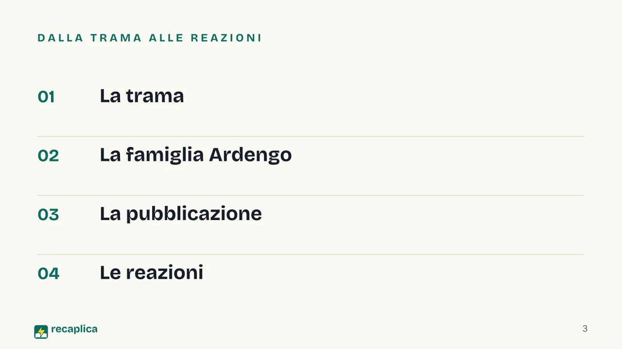 Slide 3 della presentazione su Gli Indifferenti di Alberto Moravia: Dalla trama alle reazioni