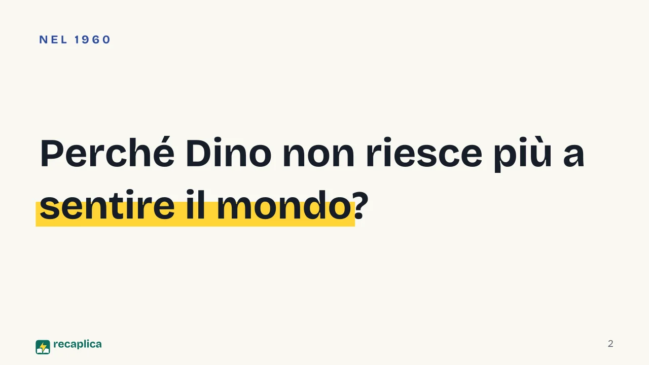 Slide 2 della presentazione su La Noia di Moravia: Perché Dino non riesce più a sentire il mondo?