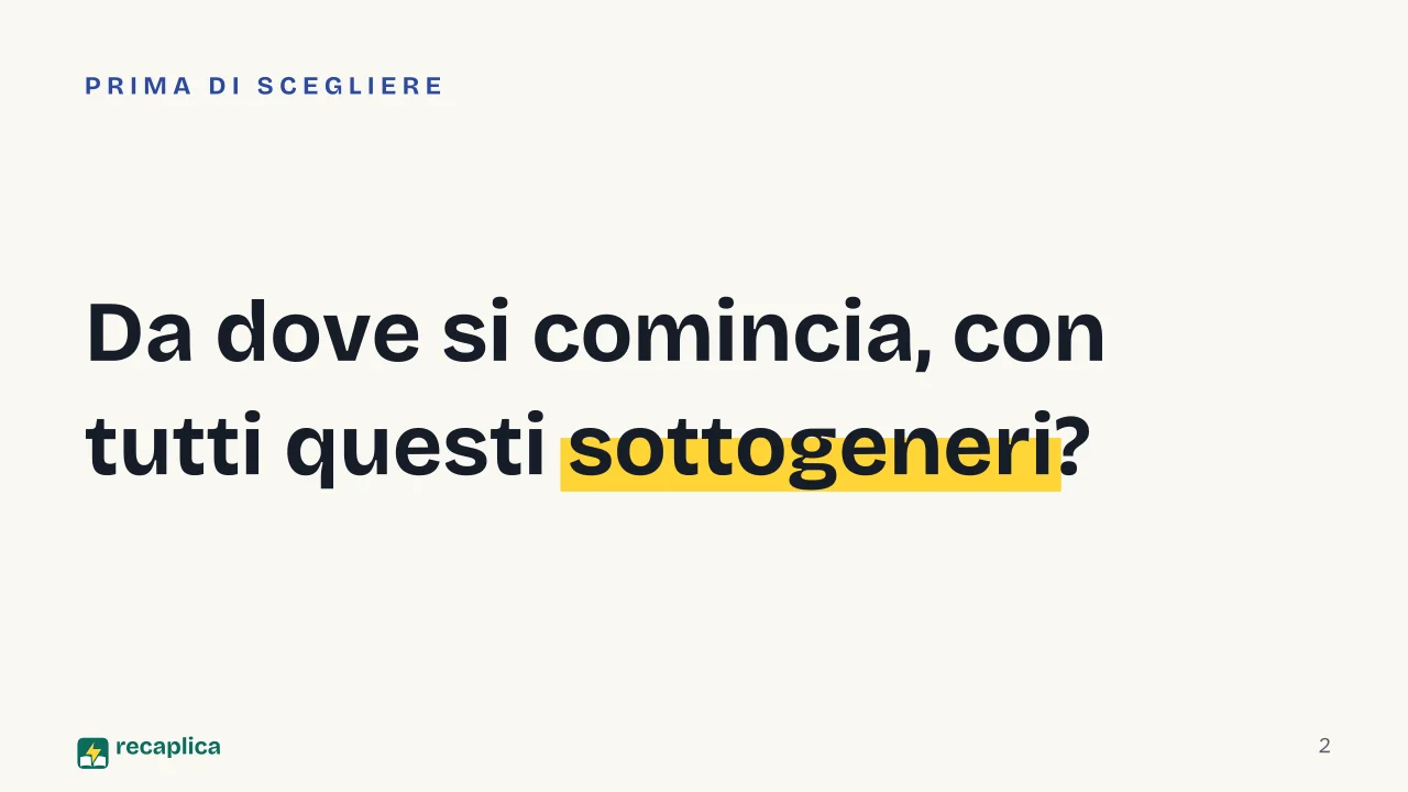 Slide 2 della presentazione su Libri dark romance: Da dove si comincia, con tutti questi sottogeneri?