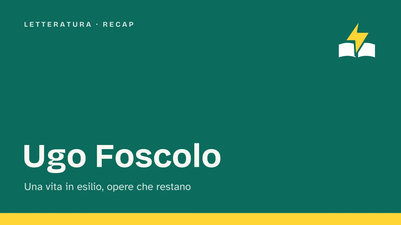 Slide 1 della presentazione su Ugo Foscolo: Ugo Foscolo
