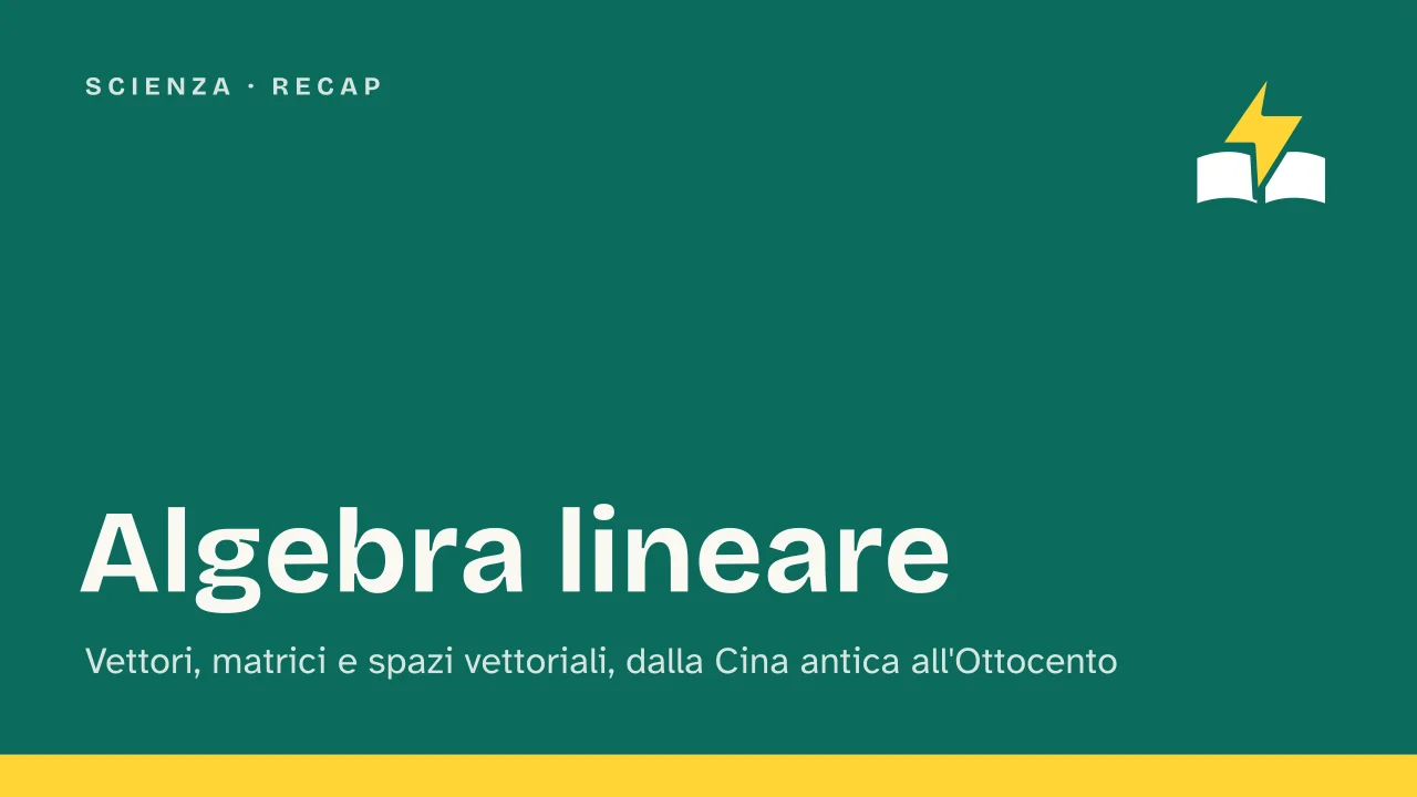 Slide 1 della presentazione su Algebra lineare: Algebra lineare