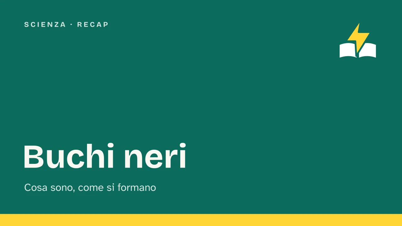 Slide 1 della presentazione su Buchi neri, cosa sono e come si formano: Buchi neri