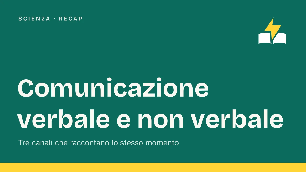 Slide 1 della presentazione su Comunicazione non verbale: Comunicazione verbale e non verbale