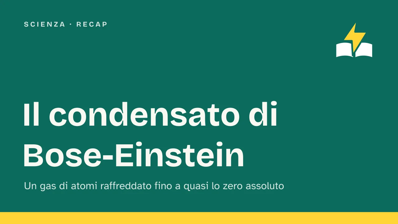 Slide 1 della presentazione su Condensato di Bose-Einstein: Il condensato di Bose-Einstein
