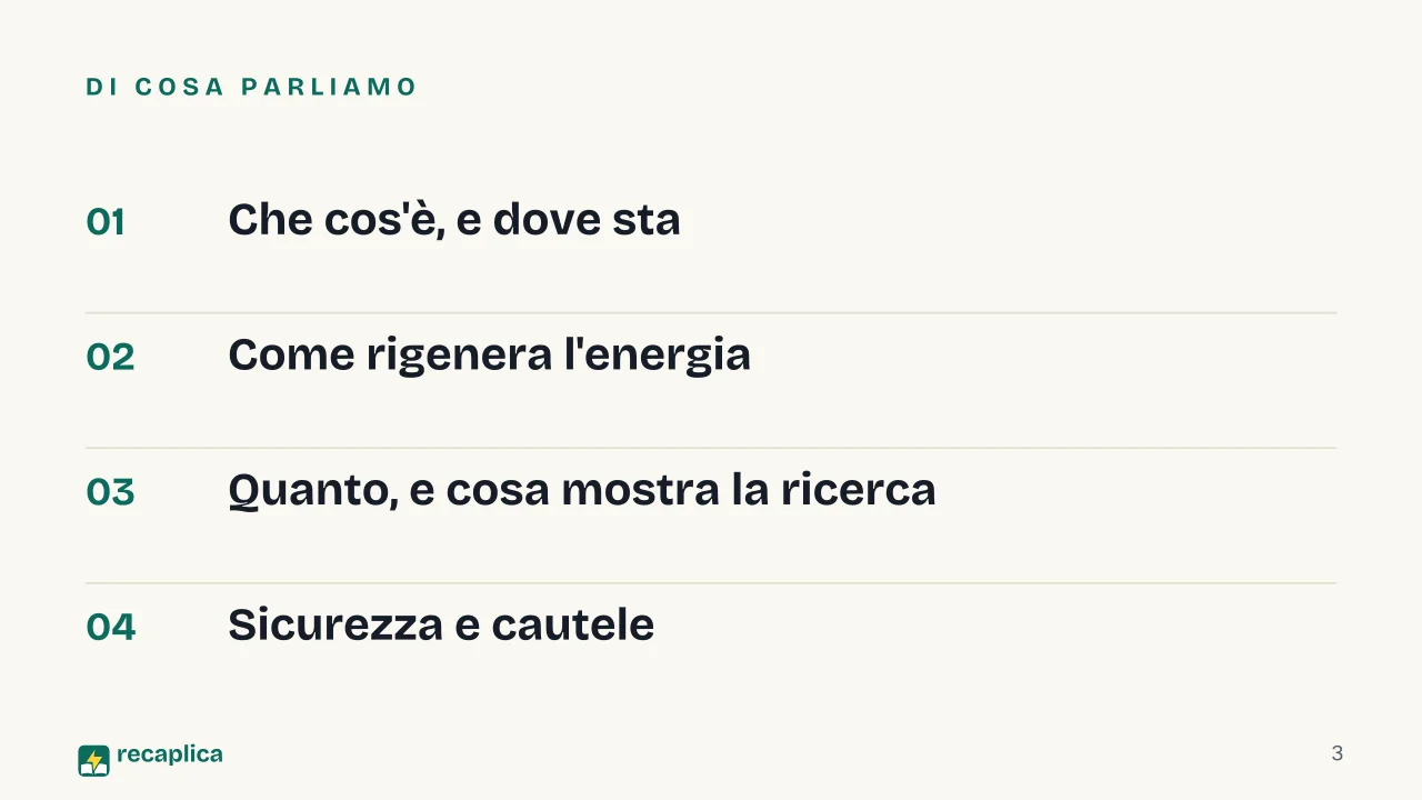 Slide 3 della presentazione su Creatina: Di cosa parliamo