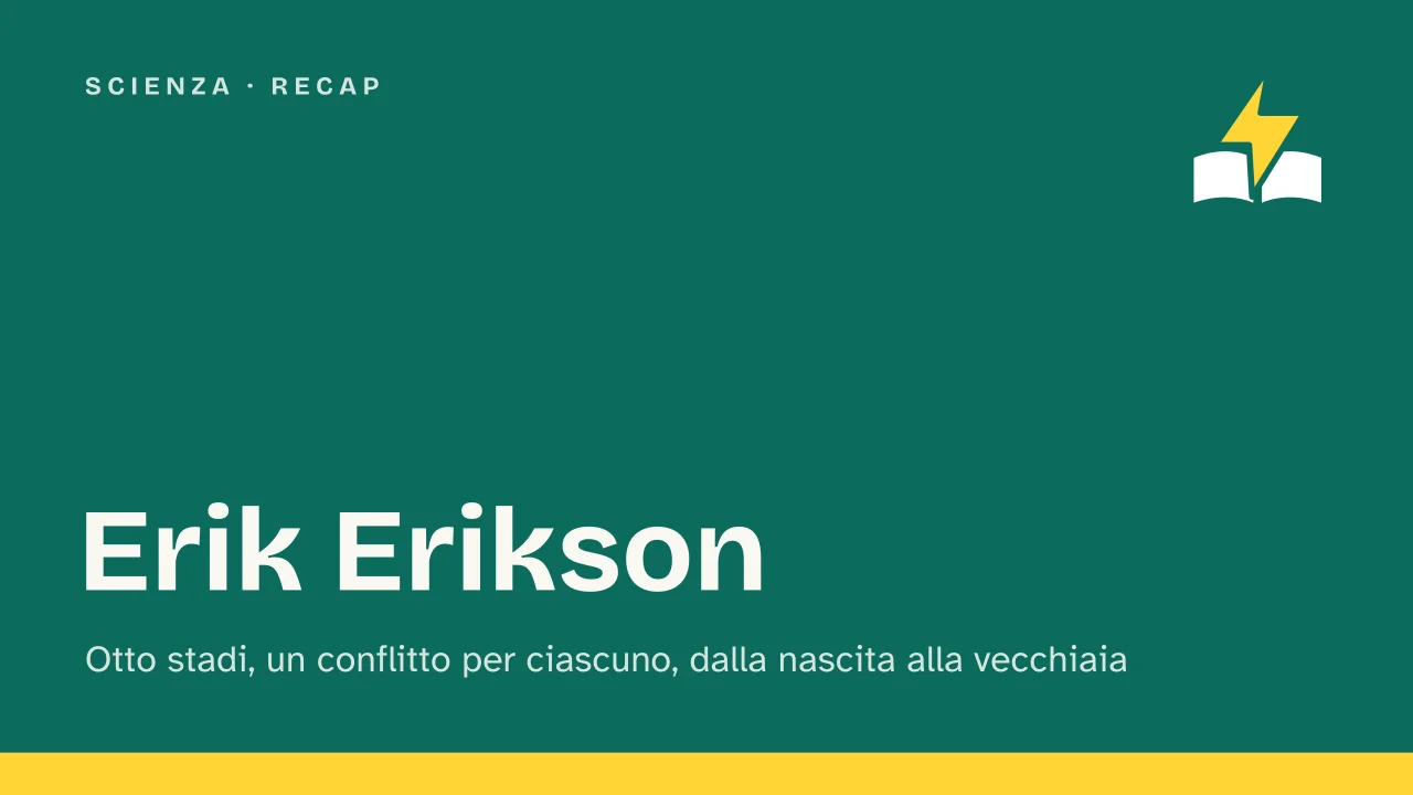 Slide 1 della presentazione su Erik Erikson e gli stadi dello sviluppo psicosociale: Erik Erikson
