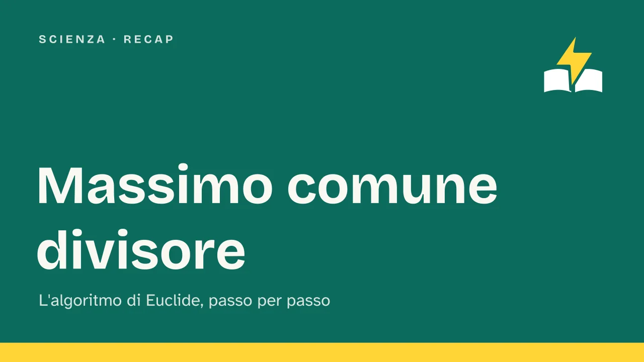 Slide 1 della presentazione su Massimo comune divisore: Massimo comune divisore