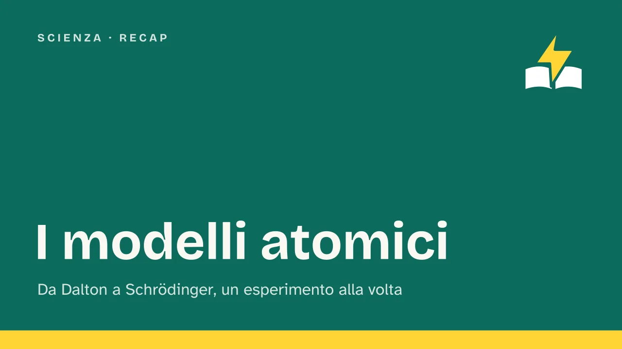 Slide 1 della presentazione su Modelli atomici: I modelli atomici
