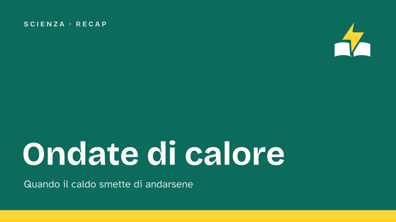 Slide 1 della presentazione su Ondate di calore: Ondate di calore
