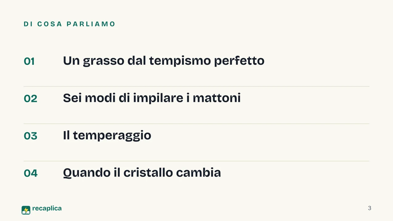 Slide 3 della presentazione su Perché il cioccolato si scioglie in bocca: Di cosa parliamo