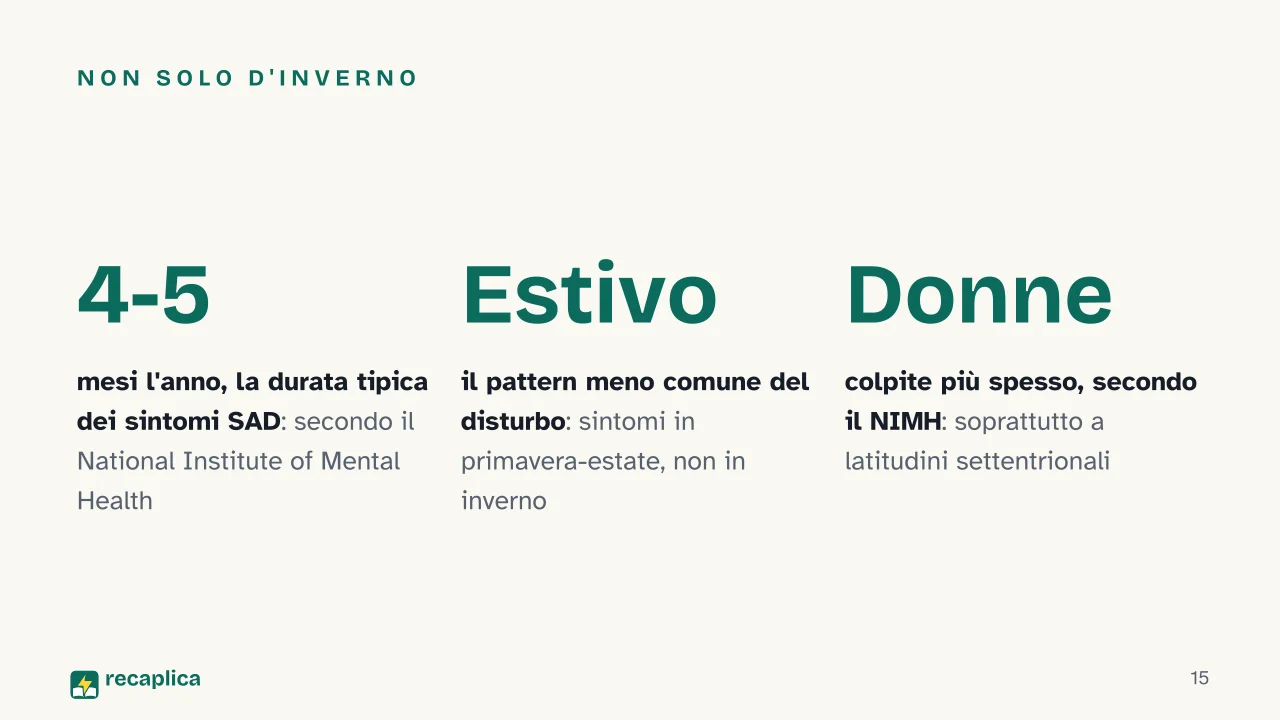 Slide 15 della presentazione su Primavera: Non solo d'inverno