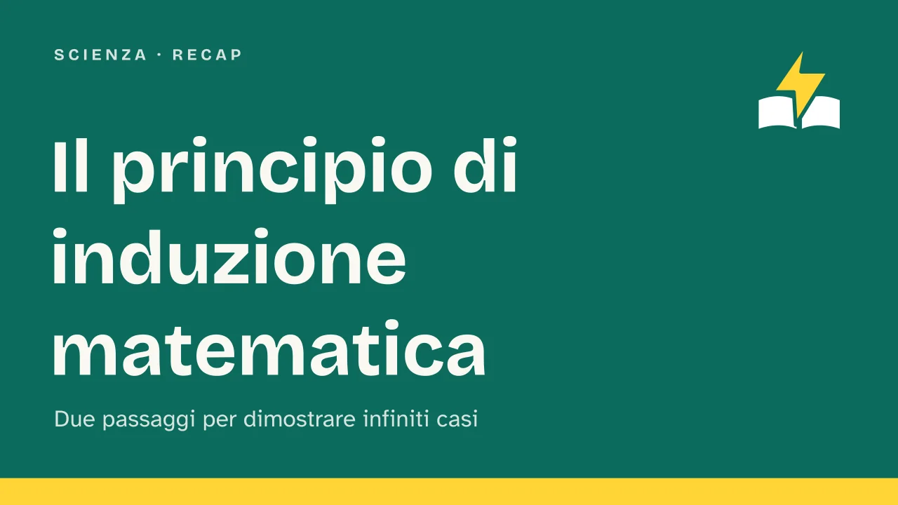Slide 1 della presentazione su Principio di induzione: Il principio di induzione matematica