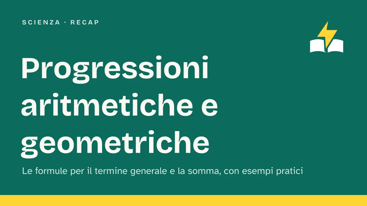 Slide 1 della presentazione su Progressioni aritmetiche e geometriche: Progressioni aritmetiche e geometriche