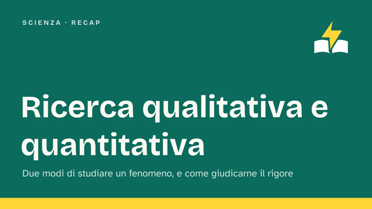 Slide 1 della presentazione su Ricerca qualitativa e quantitativa: Ricerca qualitativa e quantitativa