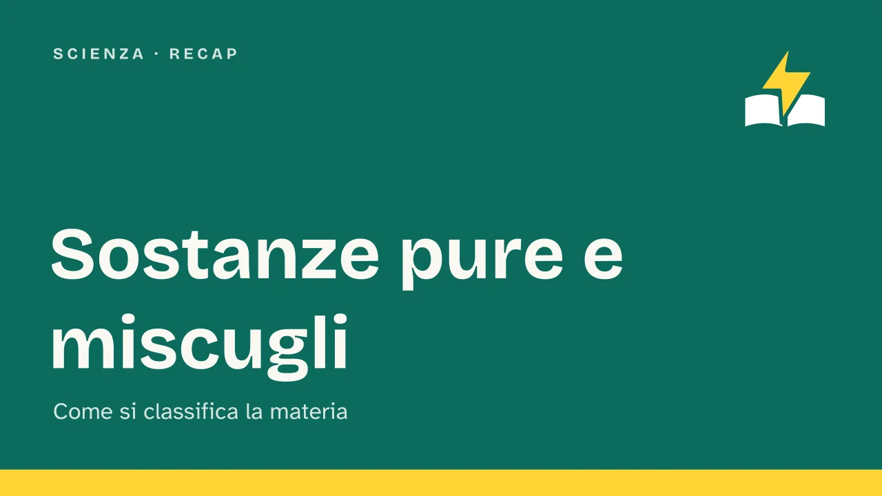 Slide 1 della presentazione su Sostanze pure, miscugli, elementi e composti: Sostanze pure e miscugli