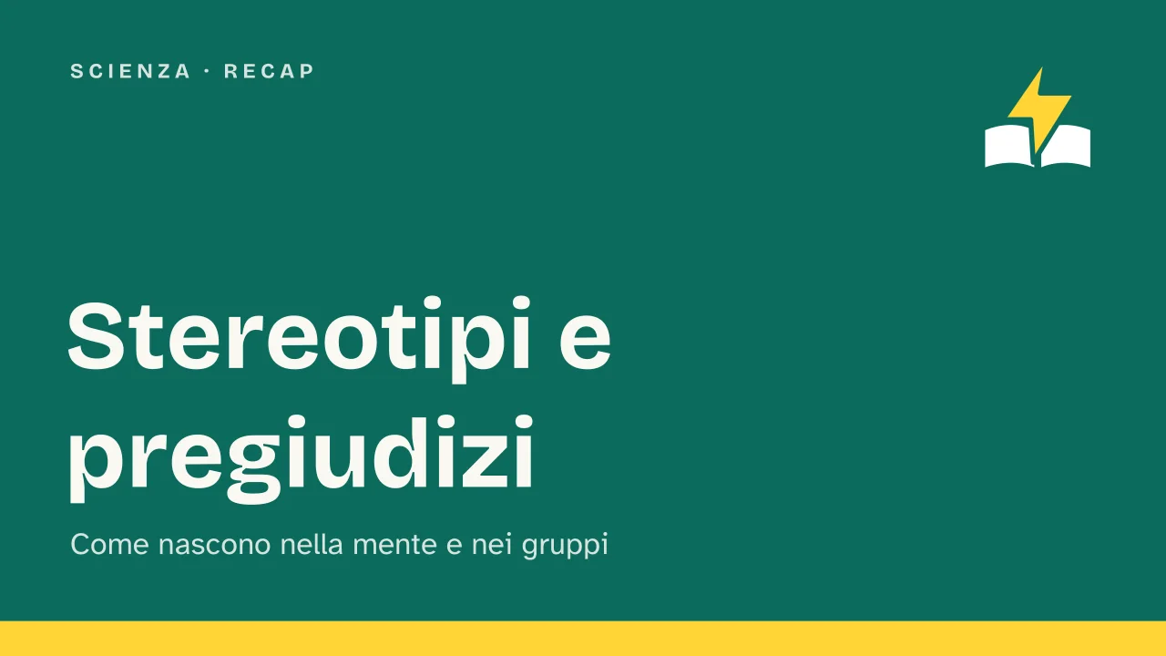 Slide 1 della presentazione su Stereotipi e pregiudizi: Stereotipi e pregiudizi