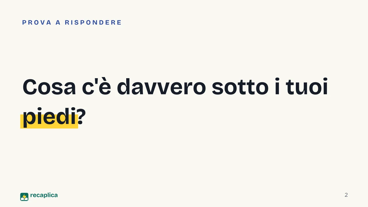 Slide 2 della presentazione su Struttura della Terra: Cosa c'è davvero sotto i tuoi piedi?