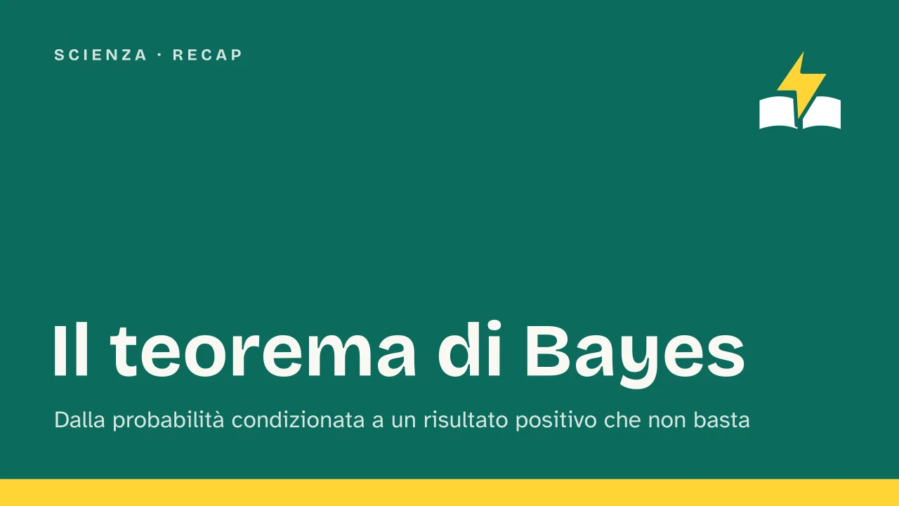 Slide 1 della presentazione su Teorema di Bayes: Il teorema di Bayes