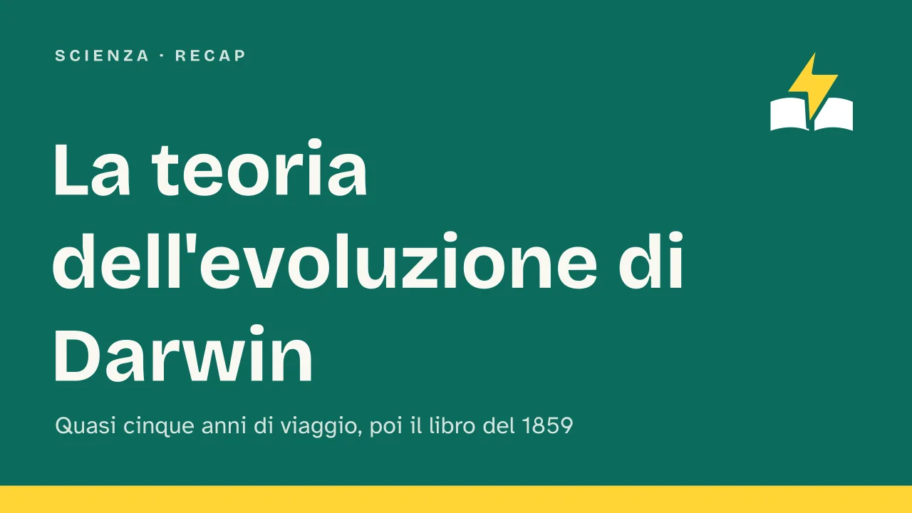 Slide 1 della presentazione su Teoria dell'evoluzione di Darwin: La teoria dell'evoluzione di Darwin