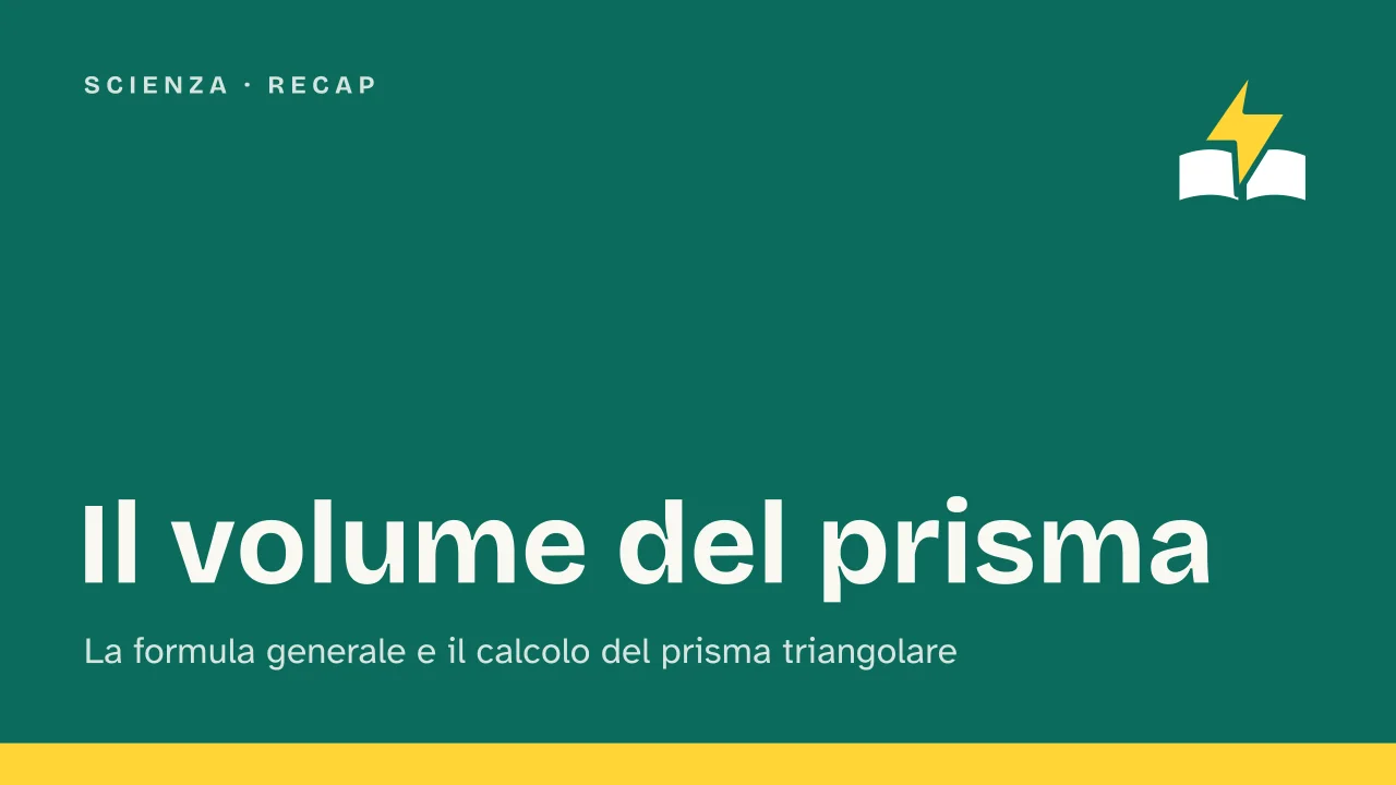 Slide 1 della presentazione su Volume del prisma: Il volume del prisma