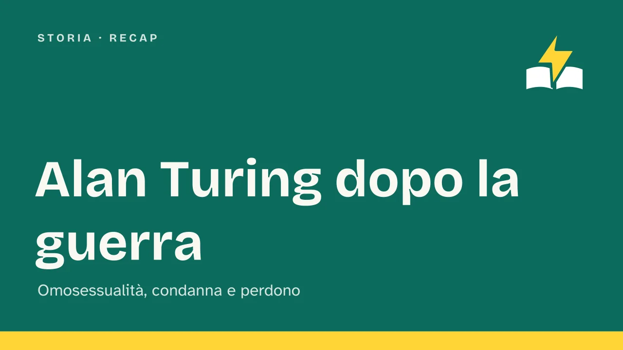 Slide 1 della presentazione su Alan Turing e l'omosessualità: Alan Turing dopo la guerra