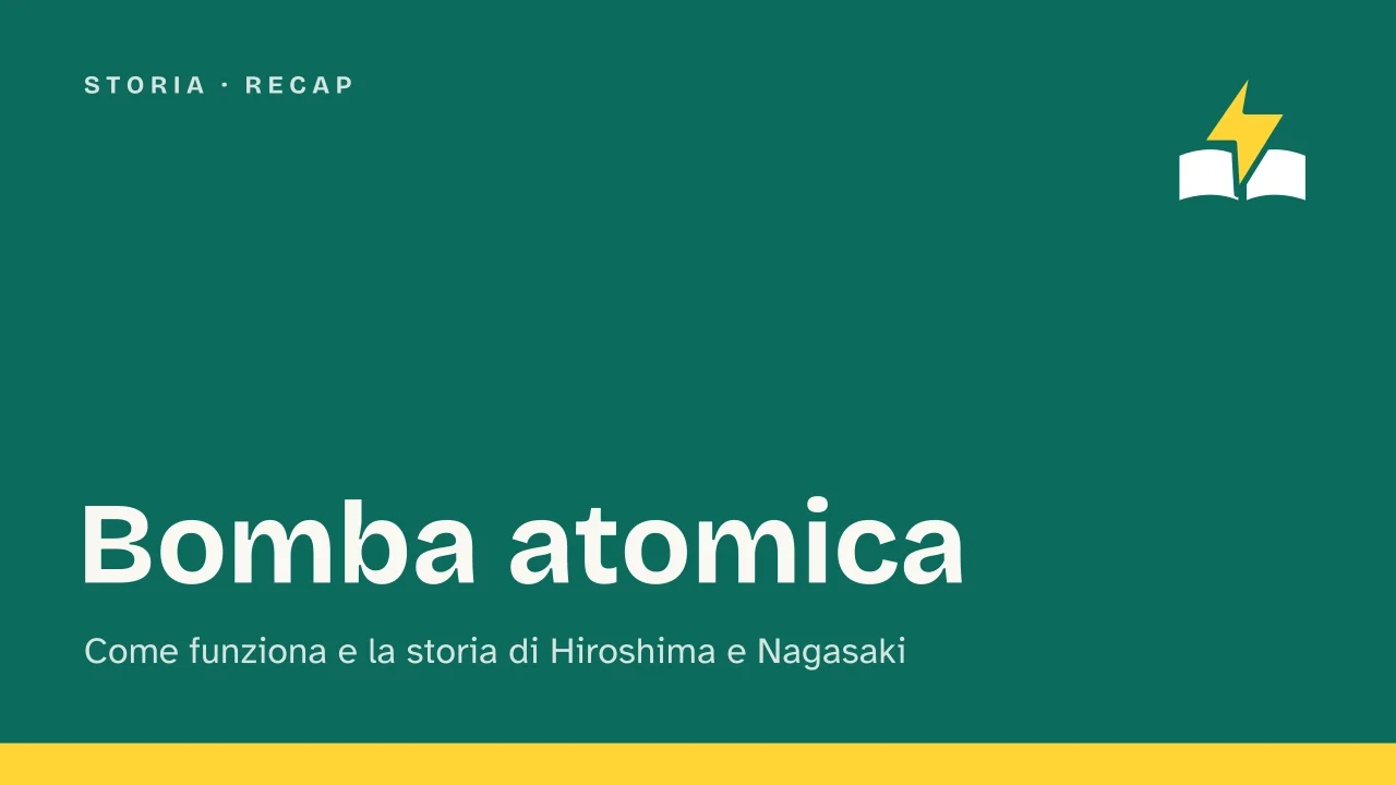 Slide 1 della presentazione su Bomba atomica: Bomba atomica