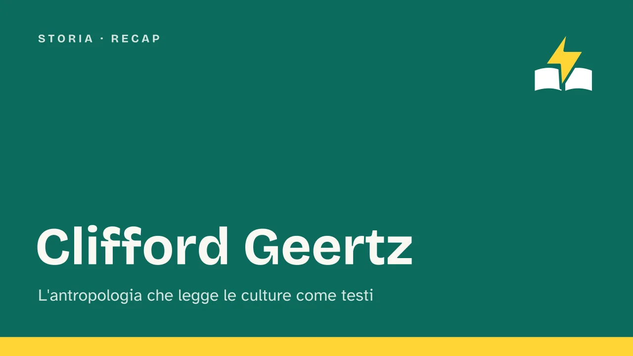Slide 1 della presentazione su Clifford Geertz: Clifford Geertz