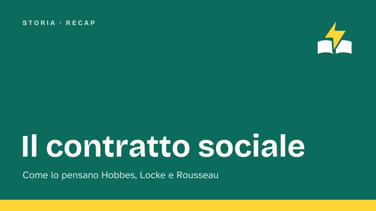 Slide 1 della presentazione su Contratto sociale: Il contratto sociale