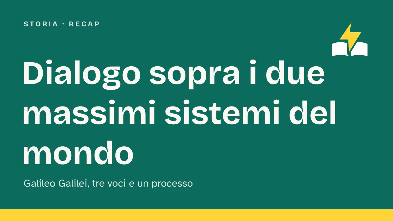 Slide 1 della presentazione su Dialogo sopra i due massimi sistemi del mondo: Dialogo sopra i due massimi sistemi del mondo