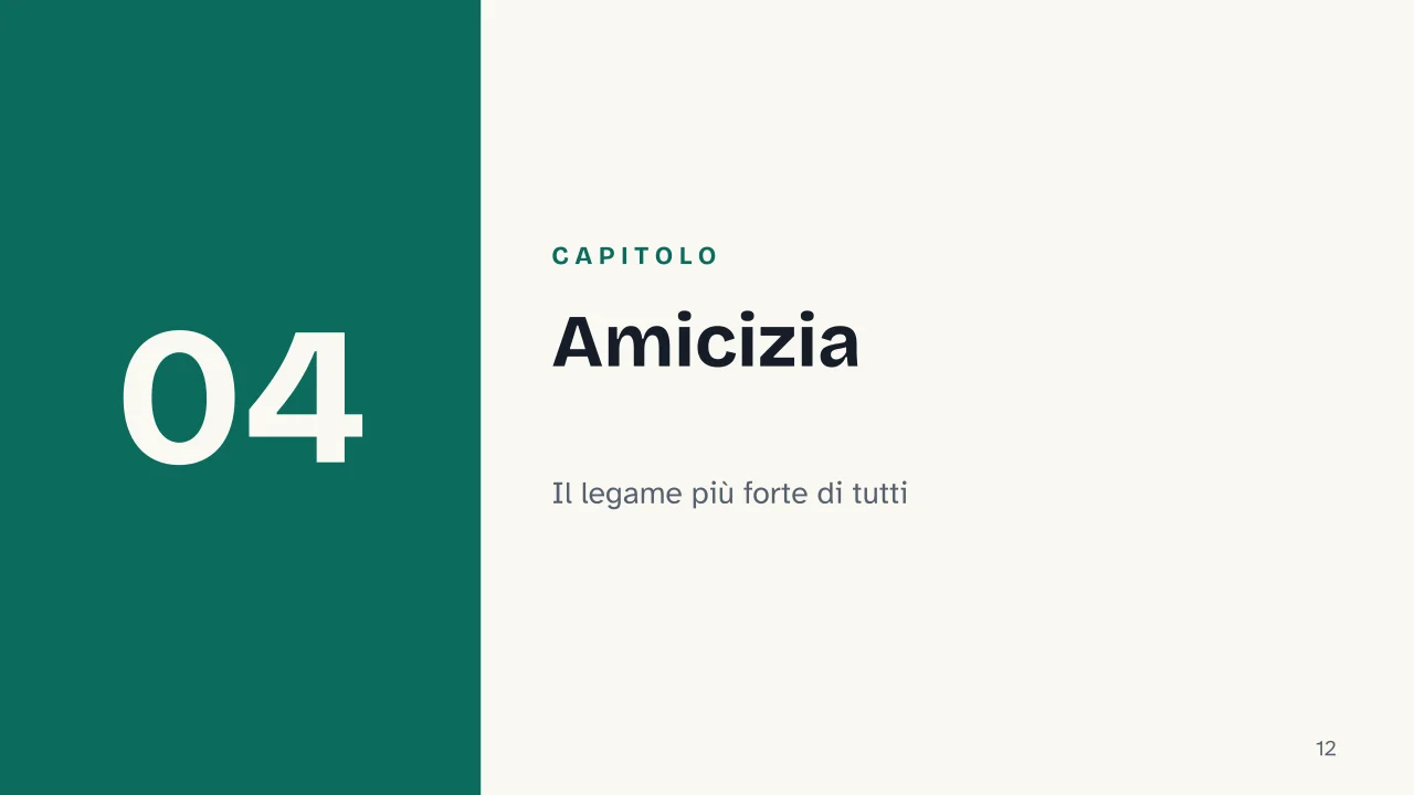 Slide 12 della presentazione su Etica Nicomachea: Capitolo 04: Amicizia