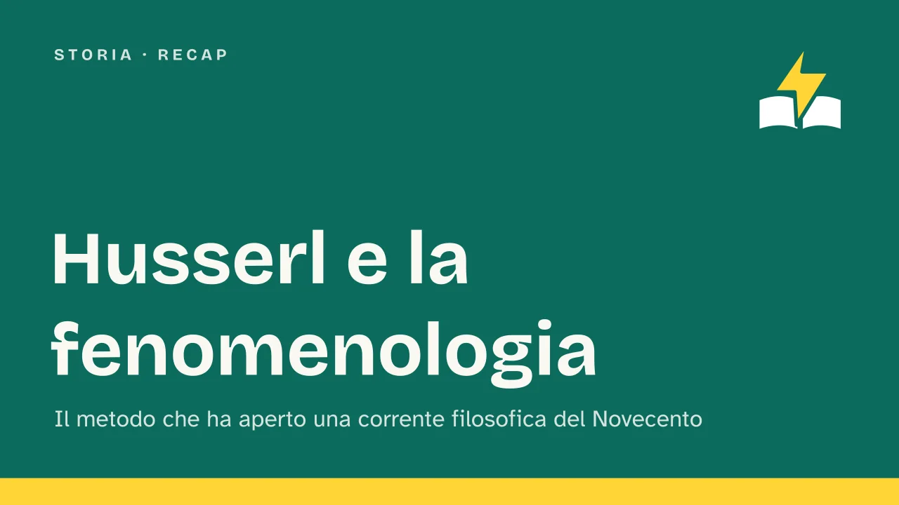 Slide 1 della presentazione su Husserl e la fenomenologia: Husserl e la fenomenologia