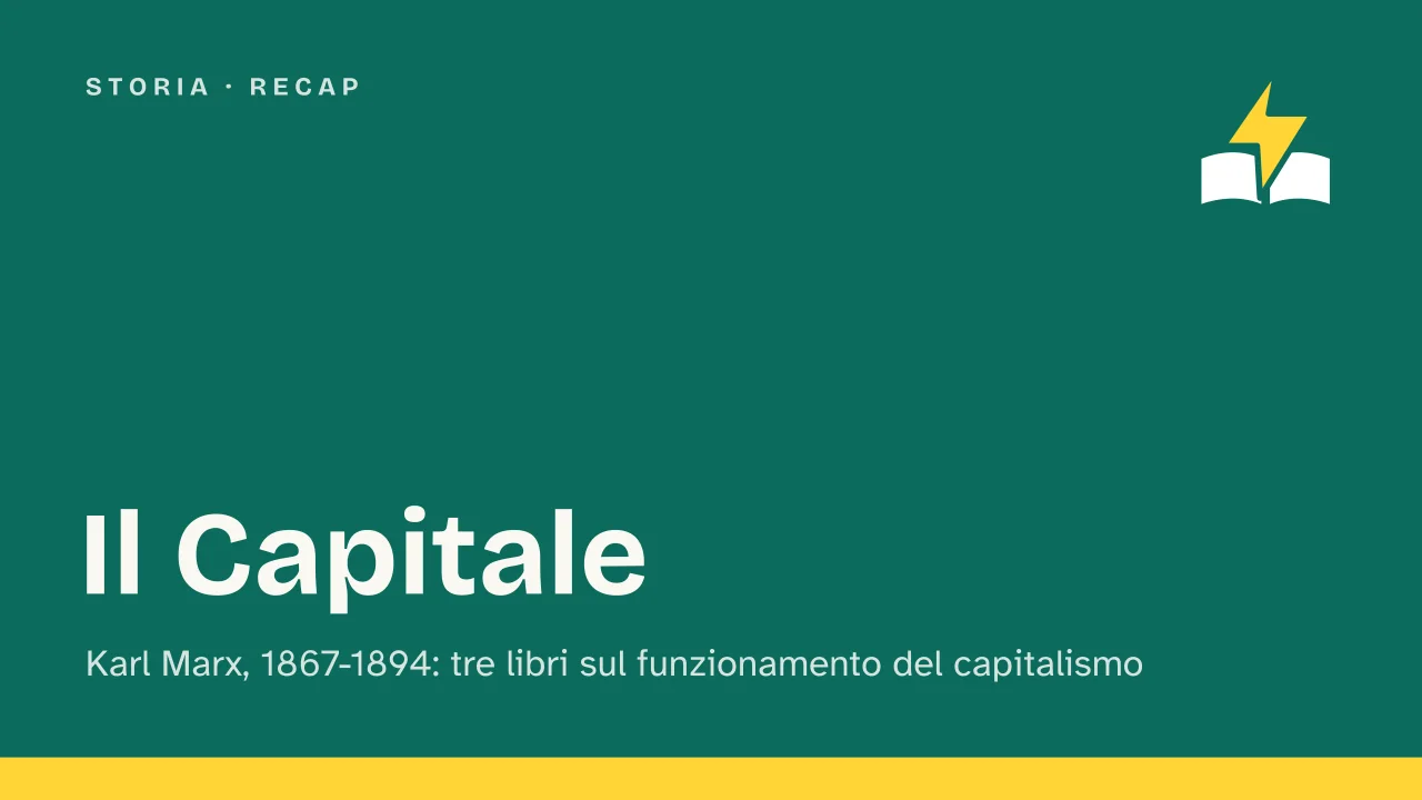 Slide 1 della presentazione su Il Capitale di Karl Marx: Il Capitale