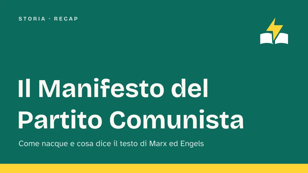 Slide 1 della presentazione su Manifesto del Partito Comunista: Il Manifesto del Partito Comunista
