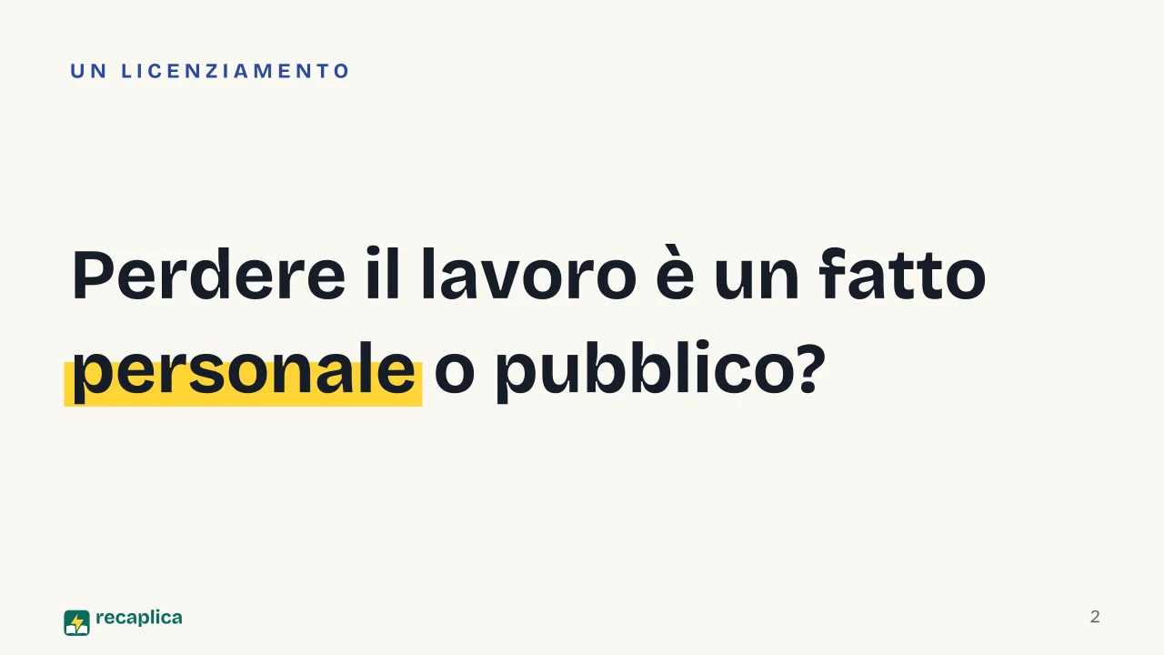 Slide 2 della presentazione su Immaginazione sociologica di C. Wright Mills: Perdere il lavoro è un fatto personale o pubblico?