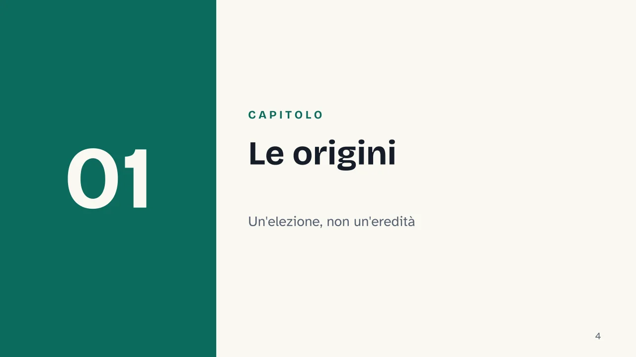 Slide 4 della presentazione su Capetingi: Capitolo 01: Le origini