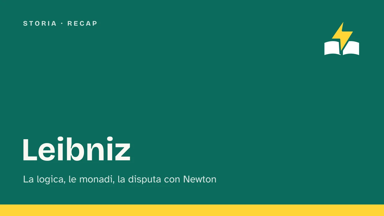 Slide 1 della presentazione su Leibniz: Leibniz