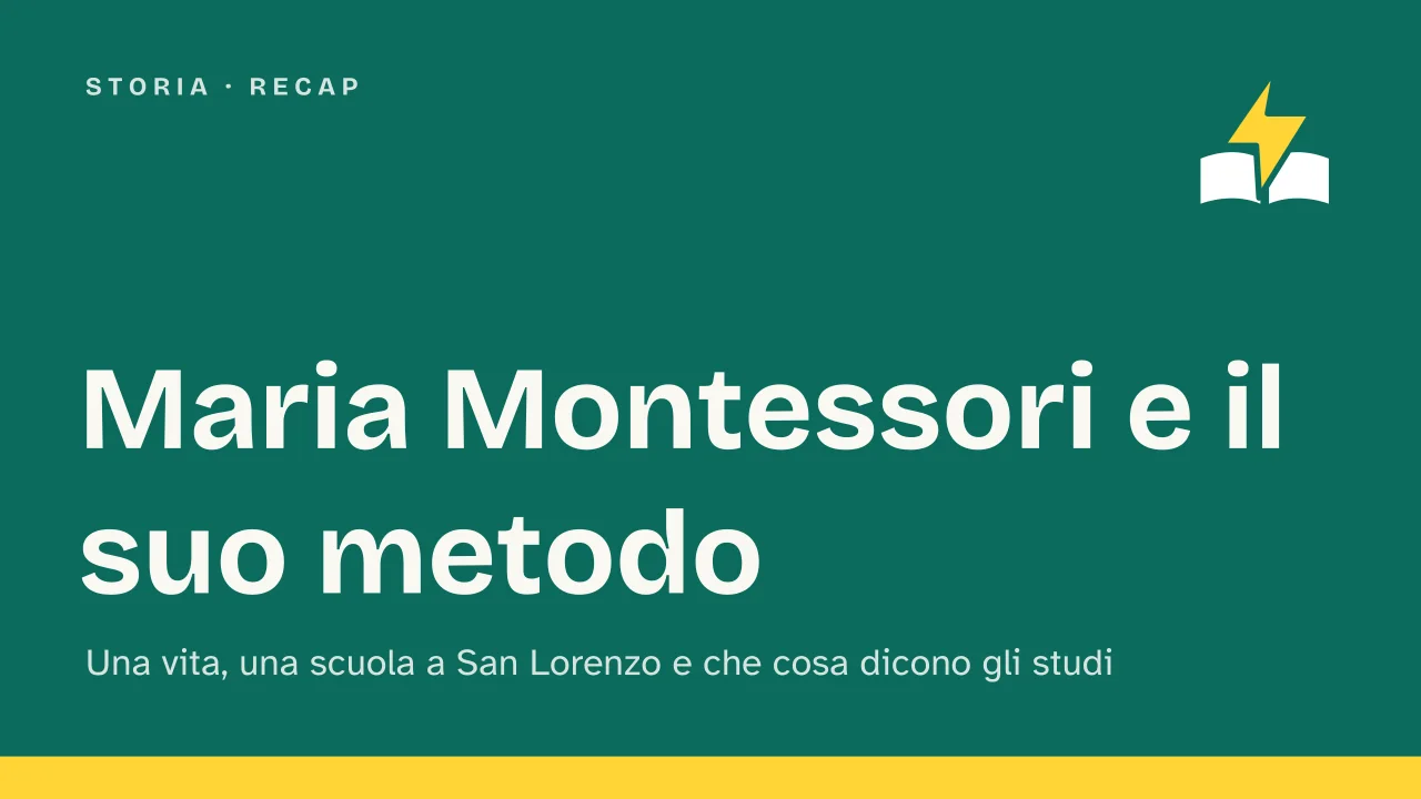 Slide 1 della presentazione su Maria Montessori e il metodo Montessori: Maria Montessori e il suo metodo